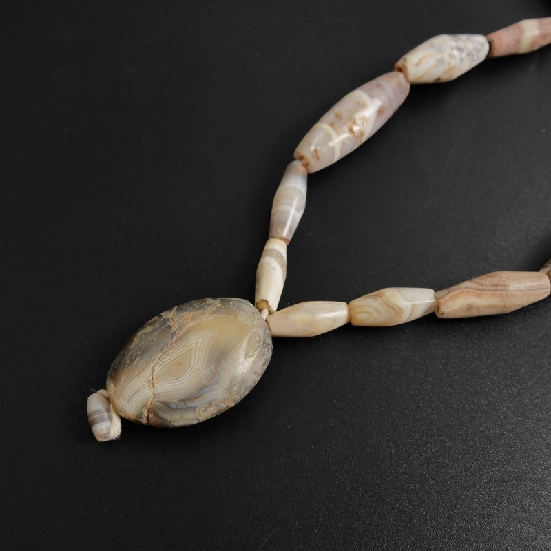 Old Agate Beads Strand
