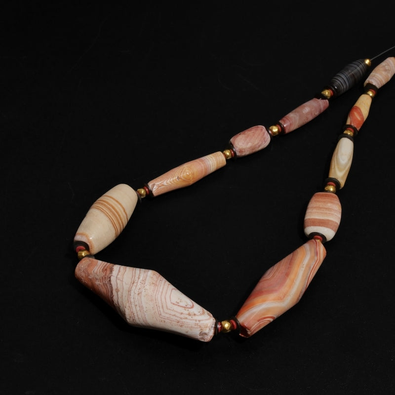 Bactrian Agate Bead Strand