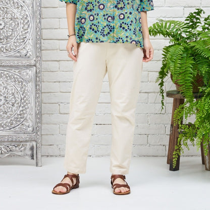 Stretch Tapered Pants M