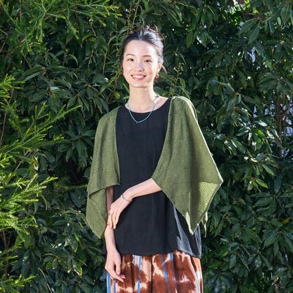 Rayon Jacquard Pullover