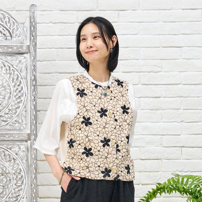 Embroidered Vest