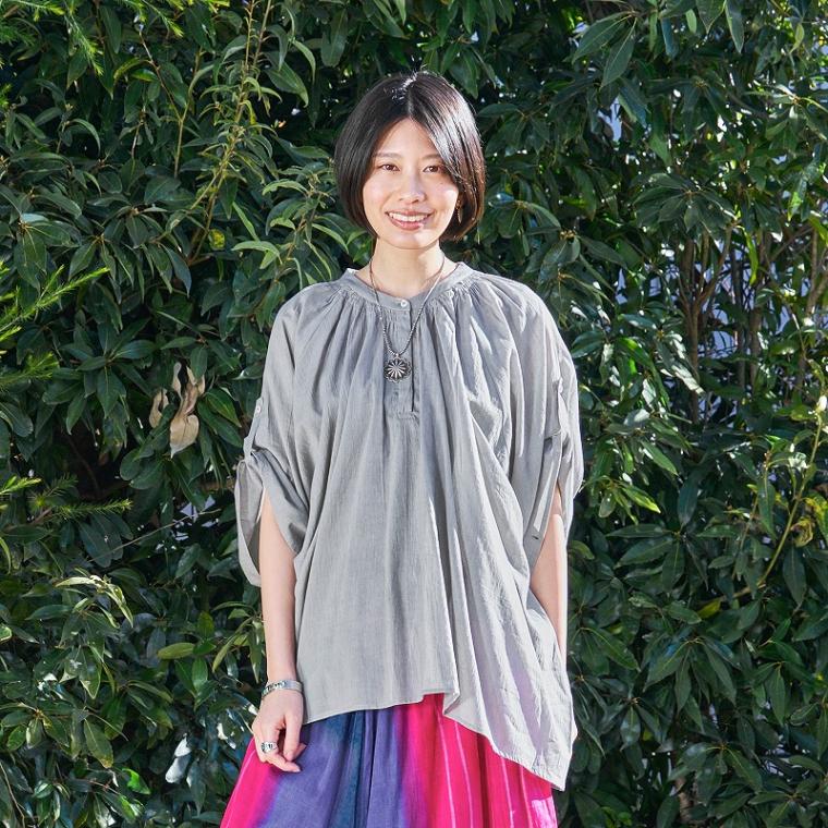 Boil Raglan Short Blouse