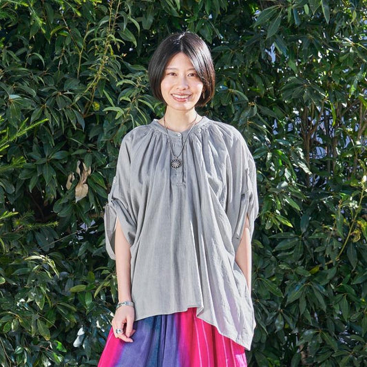 Boil Raglan Short Blouse