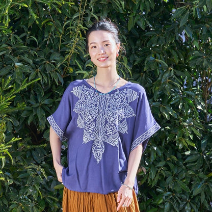 Zari Embroidery Pullover