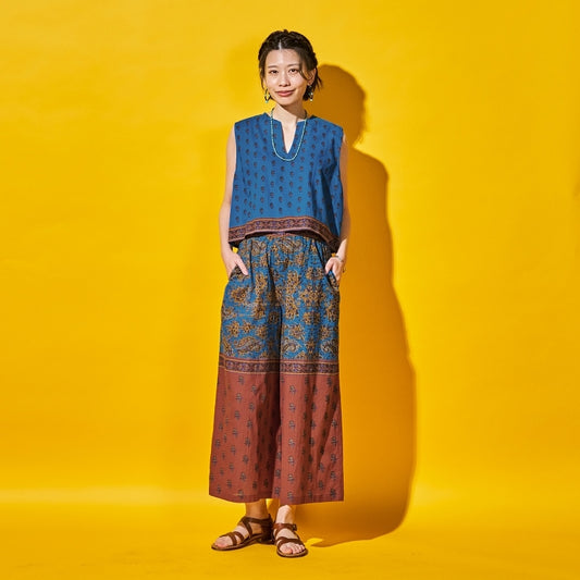 Cotton Two-Tone Print Set Up
