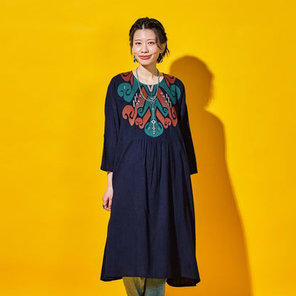 Cotton Egyptian Embroidery Dress