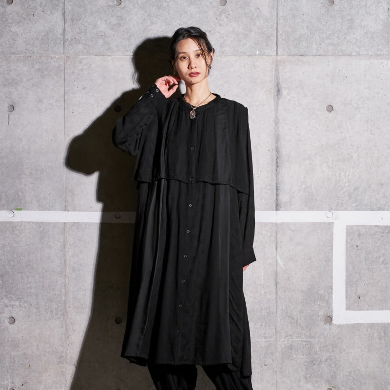 Rayon Front-Opening Dress