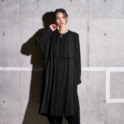 Rayon Front-Opening Dress