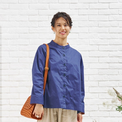 Cotton Pigment-Dyed Jacket N