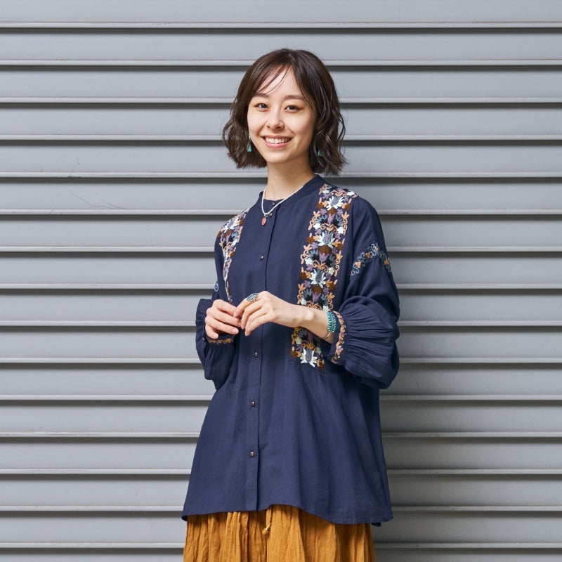 Rayon Aari Embroidery Blouse