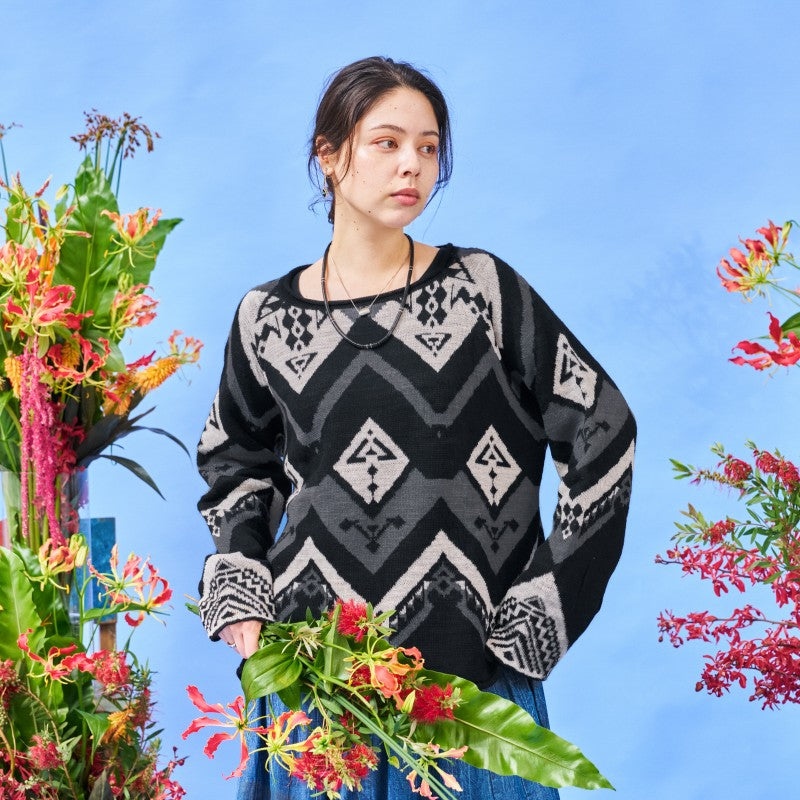 Geometric Pullover