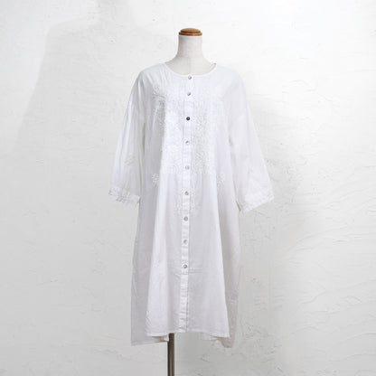 Cotton Lucknow Embroidery Blouse N