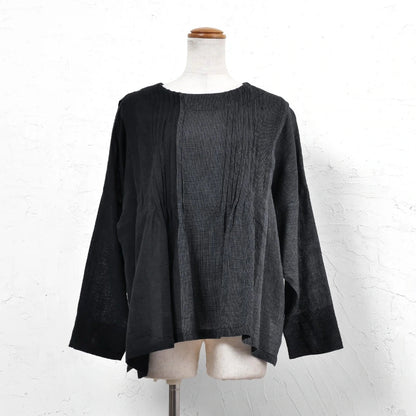Khadi Stripe Tuck Pullover