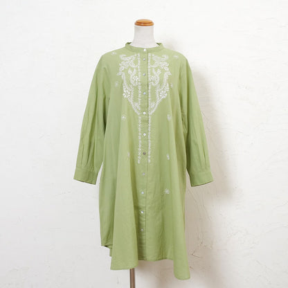 Lucknow Embroidery Long Blouse