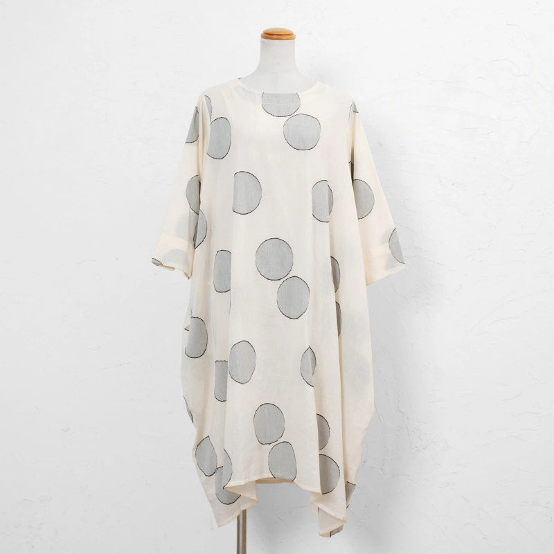 Dot Jacquard Dress
