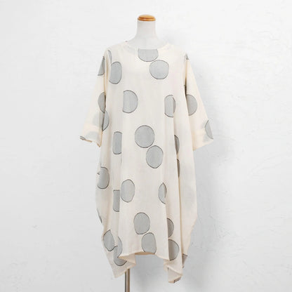 Dot Jacquard Dress