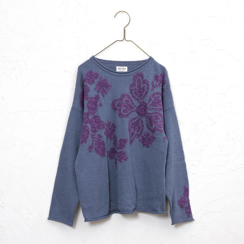 Floral Embroidery Style Pullover