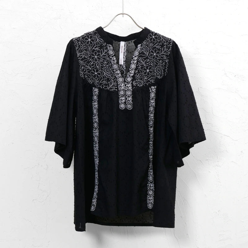 Lucknow Embroidery Tunic Pullover