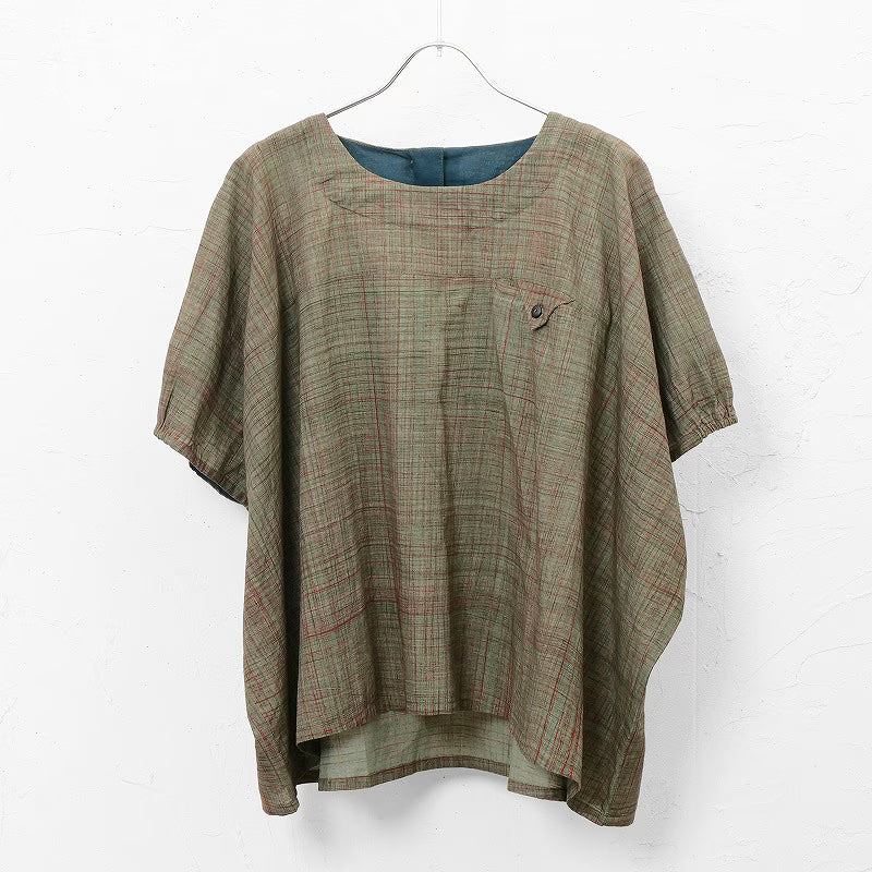 Cotton Hand-Brushing Pullover