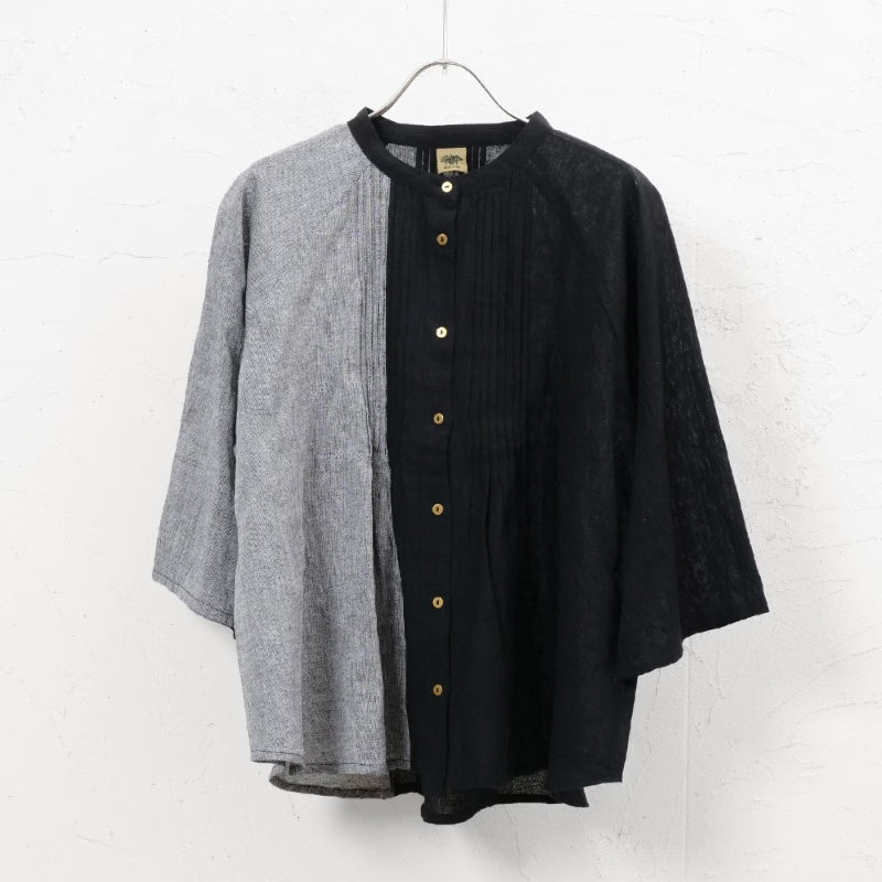 Khadi Border Short Blouse