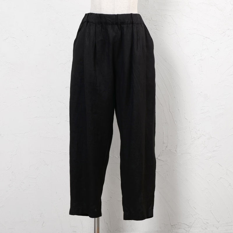 Linen Tapered Pants N
