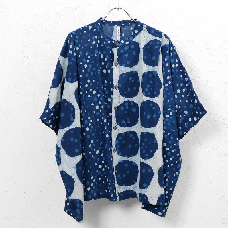 Dub Dot Print Short Blouse