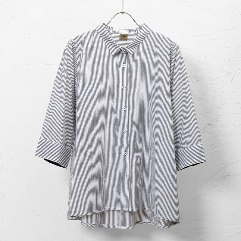 Pinstripe Blouse