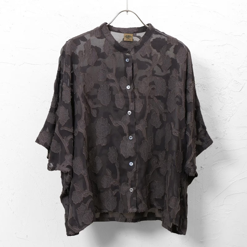 Rayon Jacquard Blouse
