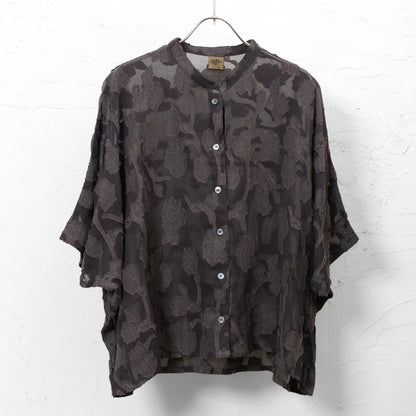 Rayon Jacquard Blouse