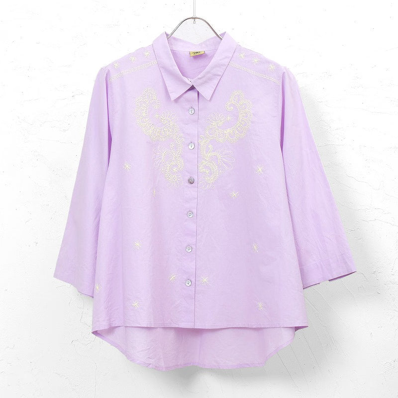Oriental Embroidery Blouse