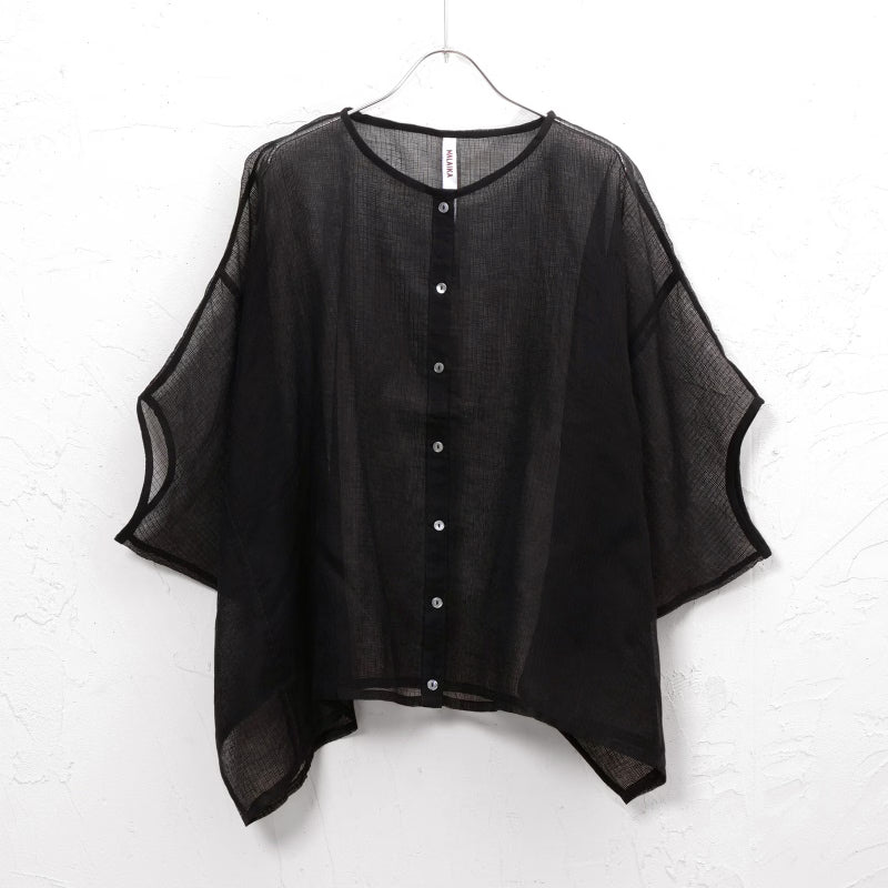 Kota Doria Poncho Blouse