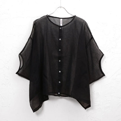 Kota Doria Poncho Blouse