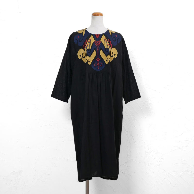 Cotton Egyptian Embroidery Dress