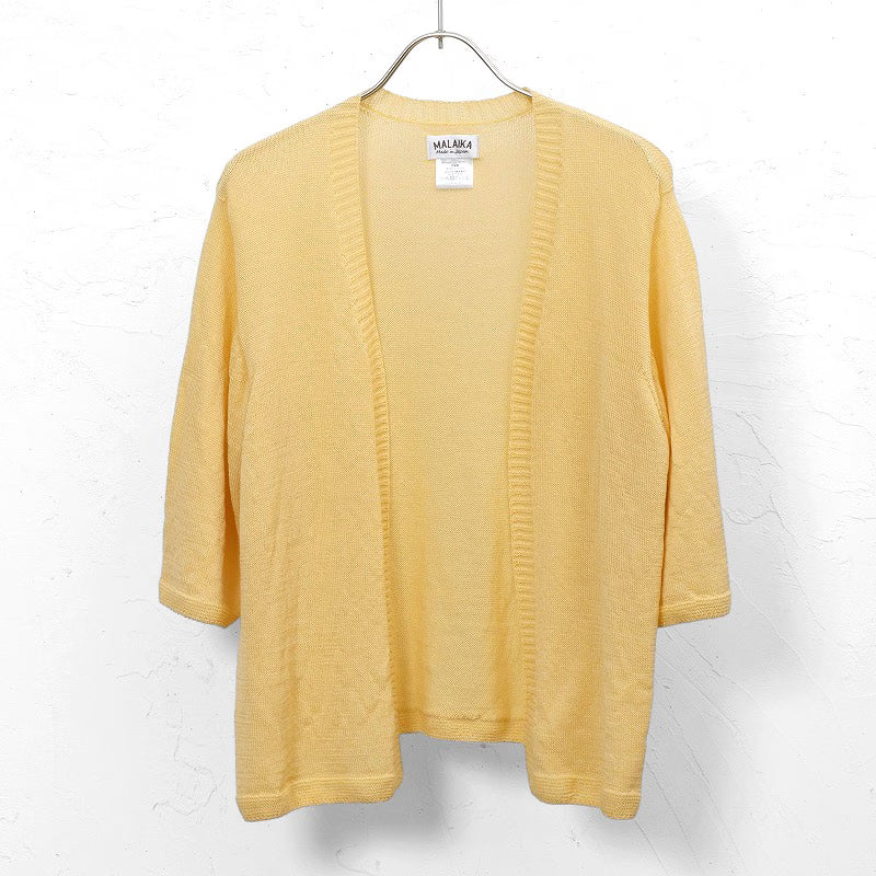 Summer Merino 3/4 Sleeve Cardigan M Size