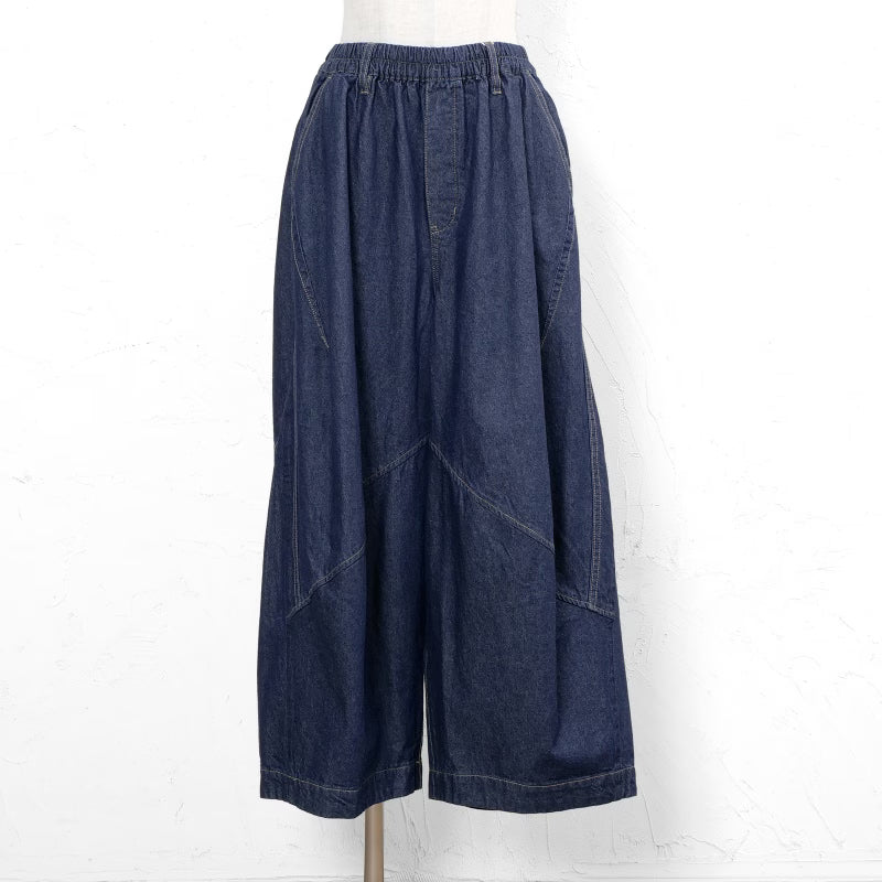3D Balloon Denim Pants