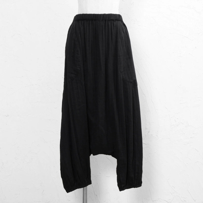 Cotton Double Gauze Sarouel Pants