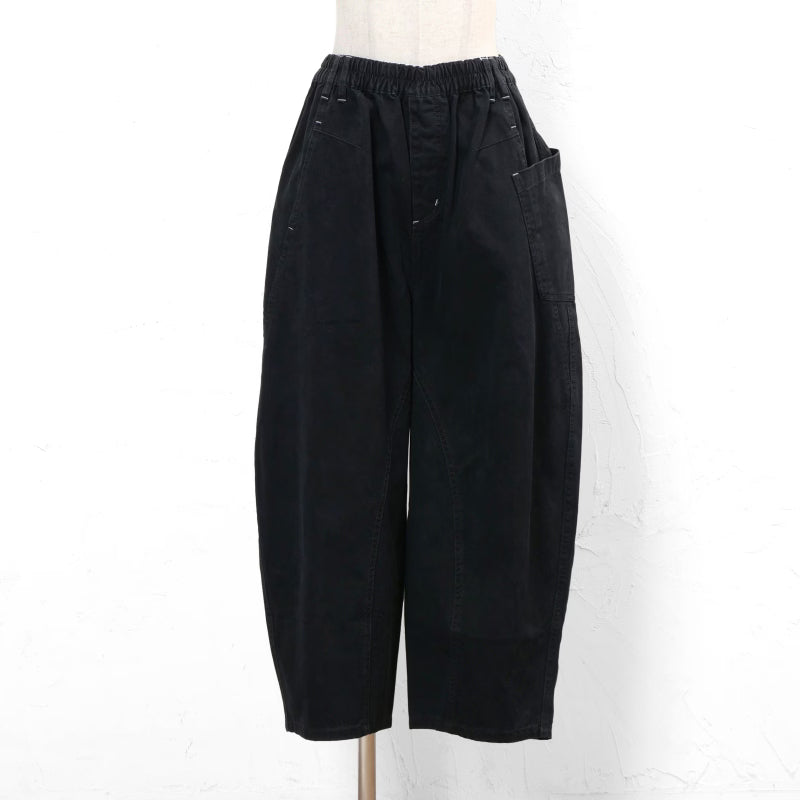 Curved Crotch Wash Pants