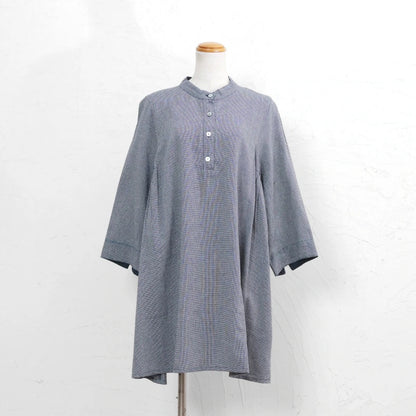 Cotton Dobby Tunic Dress