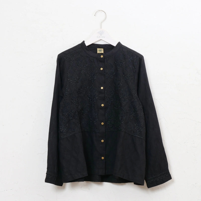Cotton Lucknow Embroidery Blouse