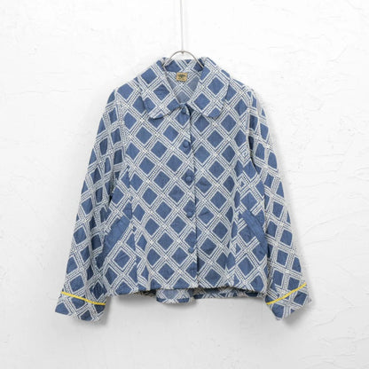 Denim Embroidered Jacket
