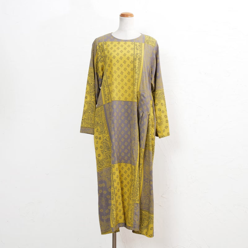 Rayon Bandana Print Dress