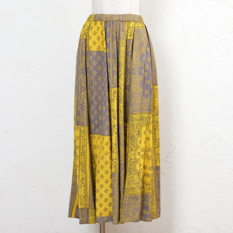 Rayon Bandana Print Skirt