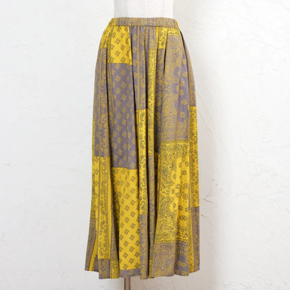 Rayon Bandana Print Skirt