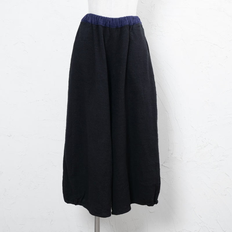 Thick Cotton Side Balloon Pants