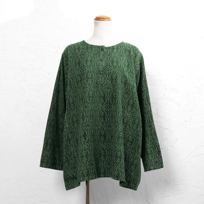 Cotton Block Print Kurta Pullover