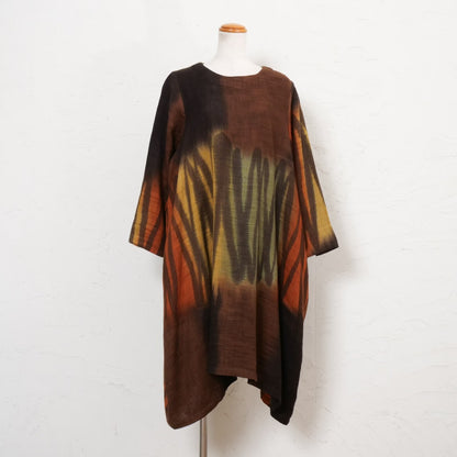 Cotton Hand Brushed Dress