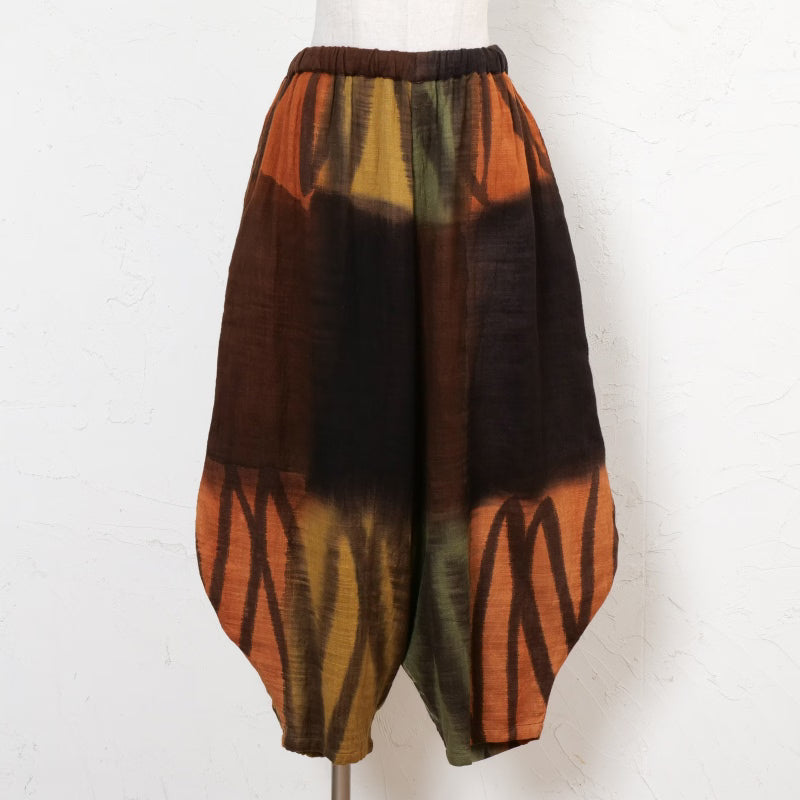 Cotton Hand-Brushing Pants