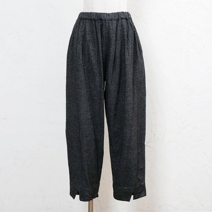 Cotton Melange Tapered Pants