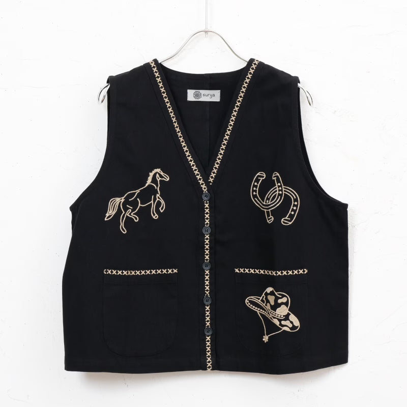Cotton Cowboy Vest