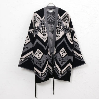 Geometric Kimono Cardigan
